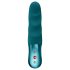 Fun Factory Stronic Petite - ribbed vibrator (green)