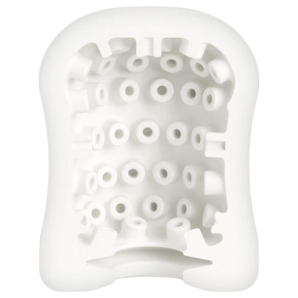 Mystim MasturbaTIN Dotty Dora - Textured Masturbator (White)