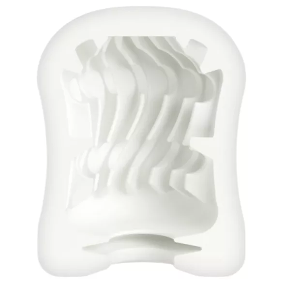 Mystim MasturbaTIN Swirl Girl - Wavy Masturbator (White)