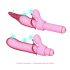 Magic Stick - Vibrator with Interchangeable Attachments (Pink)