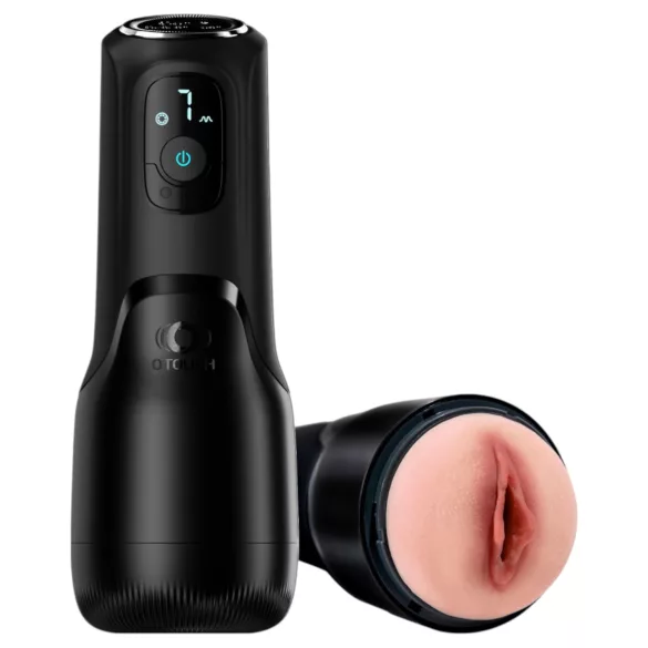 OTOUCH Airturn 4 - suction & vibration automatic masturbator (black)