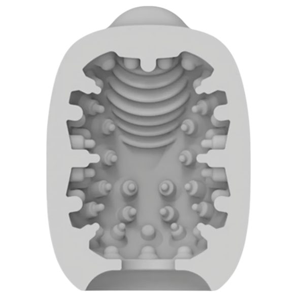 VIBEGGS Naughty Nubs - Vibrating Egg Massager (White)