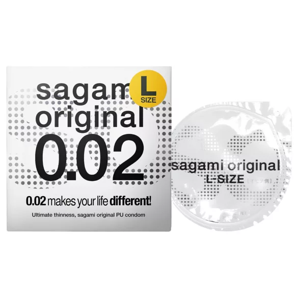 Sagami Original 0.02 L - Condom - 58mm (1pc)