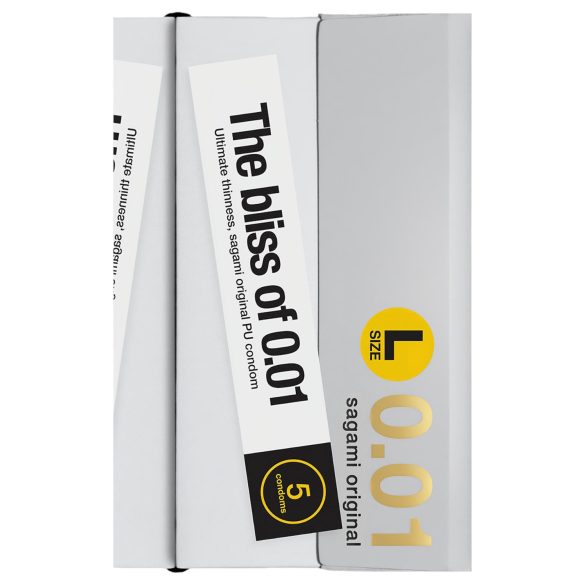 Sagami Original 0.01 L - Condom - 58mm (5 pack)