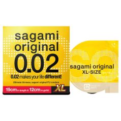 Sagami Original 0.02 XL - Condom - 61mm (1pc)