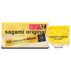 Sagami Original 0.02 XL - Condoms - 61mm (12 pack)