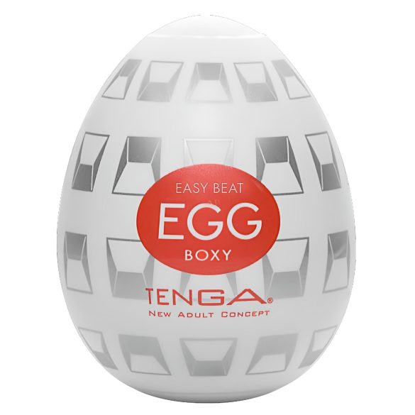 TENGA Egg Boxy - Egg-Shaped Personal Massager (1pc)