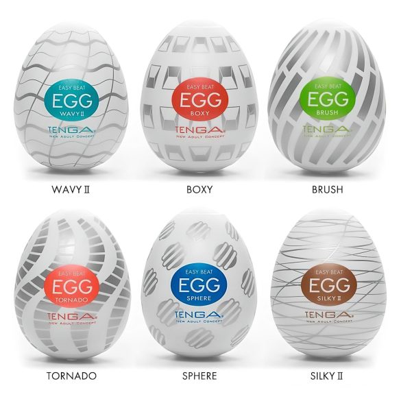 TENGA Egg New Standard - Egg Masturbator (6-Pack)