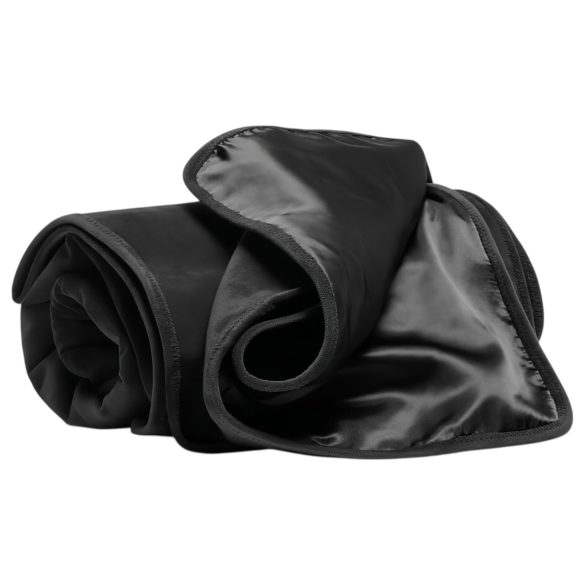 Liberator Fascinator Throw - Black Microfiber Intimacy Blanket