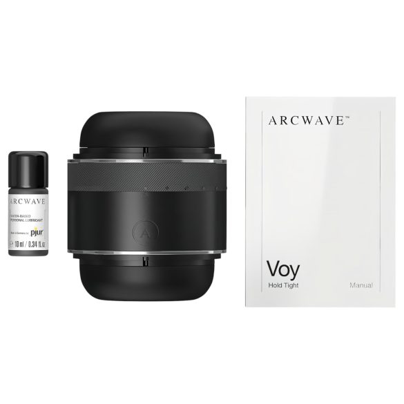 Arcwave Voy - Squeezing Rotating Masturbator for Men (Black)