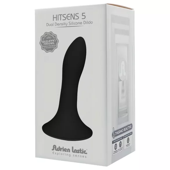 Adrien Lastic Hitsens 5 - Thermo Reactive anal dildo (black)