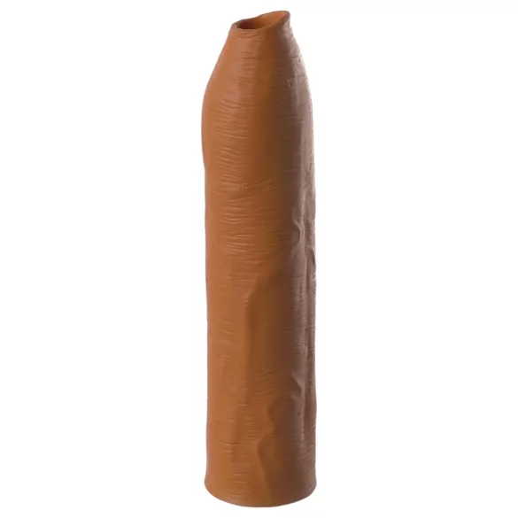 Pipedream X-TENSION Elite - adjustable open penis sleeve (dark flesh tone)
