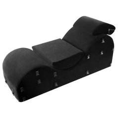   Liberator Black Label Esse - Versatile 3-Piece Sex Sofa (Black)