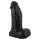 Realistixxx Real Giant - 22 cm Black Dildo with Balls
