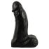 Realistixxx Real Giant - 22 cm Black Dildo with Balls