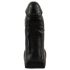 Realistixxx Real Giant - 22 cm Black Dildo with Balls