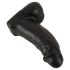 Realistixxx Real Giant - 22 cm Black Dildo with Balls