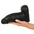 Realistixxx Real Giant - 22 cm Black Dildo with Balls