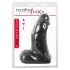 Realistixxx Real Giant - 22 cm Black Dildo with Balls