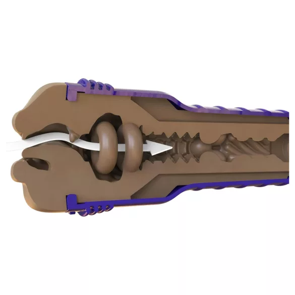 Fleshlight Boost Blow - Lifelike Mouth Masturbator (Brown)