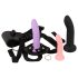 You2Toys - Black Strap-On Dildo Set