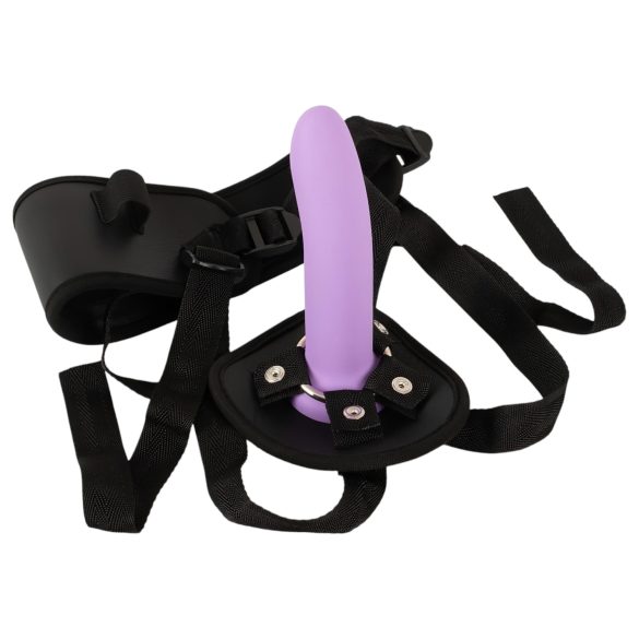 You2Toys - Black Strap-On Dildo Set