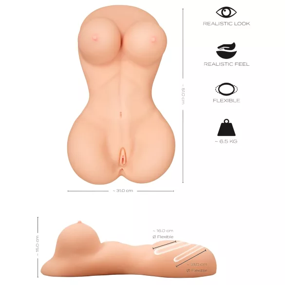 Realistixxx Female Torso - Lifelike Pleasure Companion