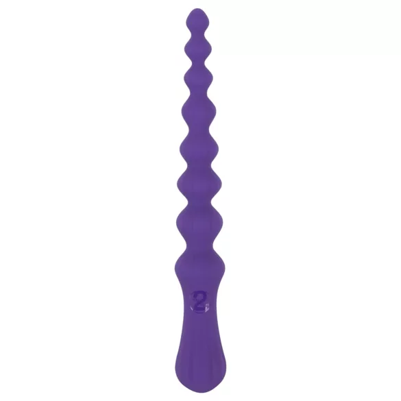 You2Toys - Purple Flexible Beaded Anal Dildo