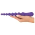 You2Toys - Purple Flexible Beaded Anal Dildo