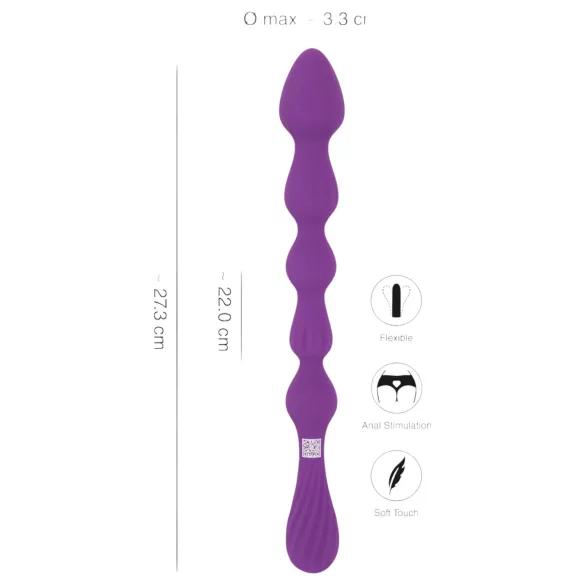 You2Toys - Bulbed Flexible Anal Dildo - (Purple)