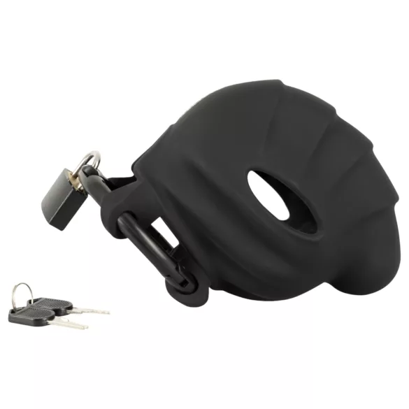 Black Velvets - Black Penis and Chastity Cage