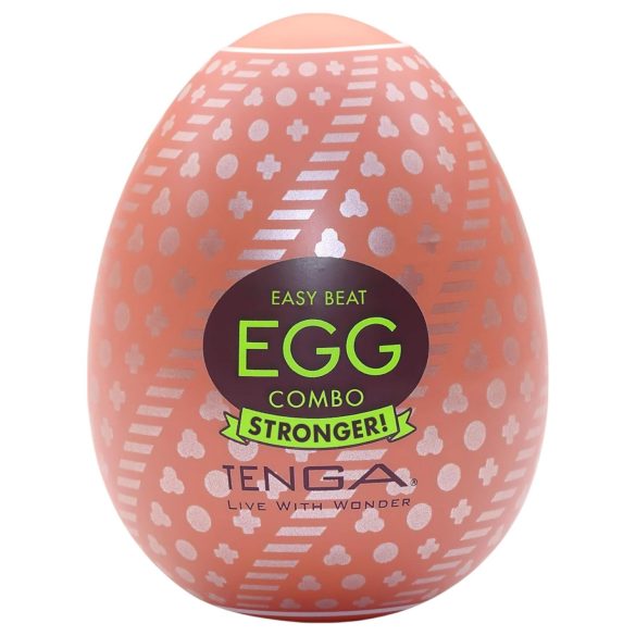 TENGA Egg Combo Stronger - Stamina Enhancing Egg Masturbator (1pc)