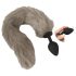 You2Toys - Silicone Anal Plug with Tail (Gray)