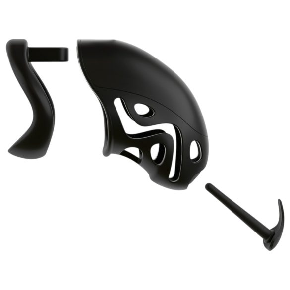 You2Toys - Black Cock Cage with Penis Plug