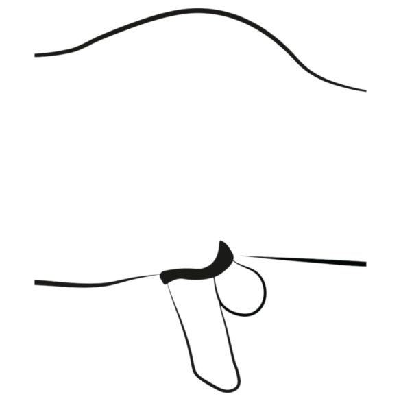 You2Toys - Black Cock Cage with Penis Plug