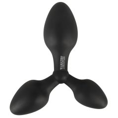 Black Velvet - Triple Pleasure Anal Plug (Black)
