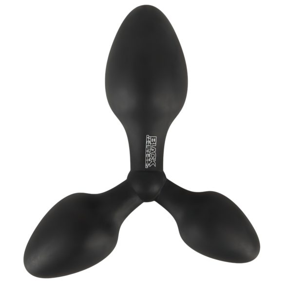 Black Velvet - Triple Pleasure Anal Plug (Black)