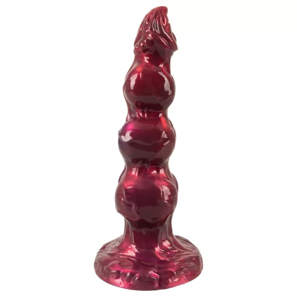 Beasty Cocks - Werewolf Willie dildo with suction cup - burgundy (21 cm)