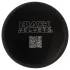 Black Velvets - silicone anal plug with suction cup (black) - L