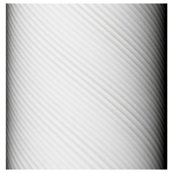TENGA 3Dx Zen - 3D textured masturbator (white)