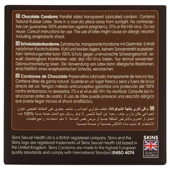 Skins - Chocolate Flavored Condoms (4-pack)
