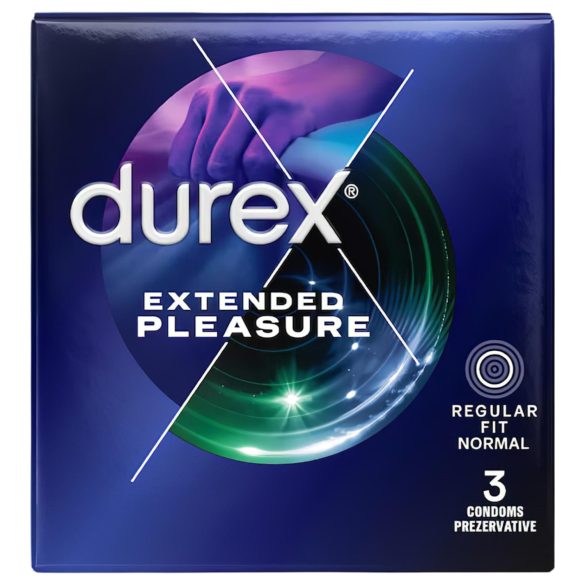 Durex Extended Pleasure - delay-effect condoms - 56mm (3 pcs)
