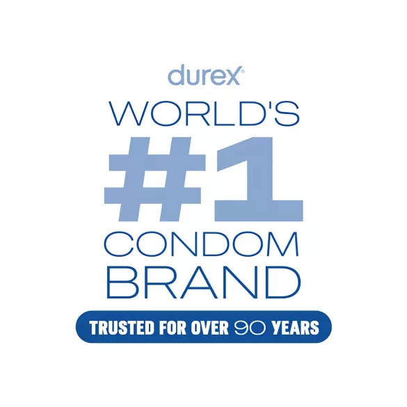 Durex Invisible Slim - Ultra-Thin Condoms (10 pack)