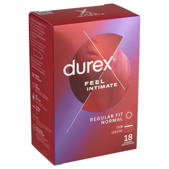 Durex Feel Intimate - Ultra-Thin Condoms (18 Pack)