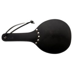 Rouge - Genuine Leather Paddle, Dual-Sided Hard & Soft (Red)