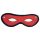 Rouge - Genuine Leather Open Eye Mask (Red)