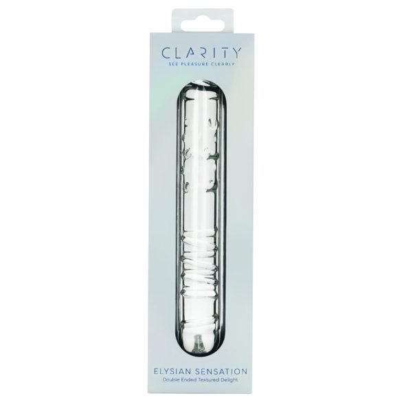 Clarity - Dual-Ended Glass Dildo (Clear)