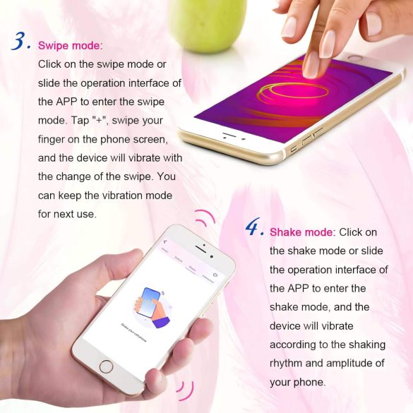 Lonely Winni Smart Vibrating Egg (Pink)