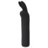 Happyrabbit Bullet - Rechargeable Bunny Wand Vibrator (Black)