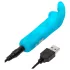 Happyrabbit Bullet - Rechargeable Bunny Wand Vibrator (Blue)